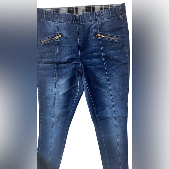 Hydraulic jeans size 13-14 jeggings Emma super skinny pull on - Picture 5 of 5